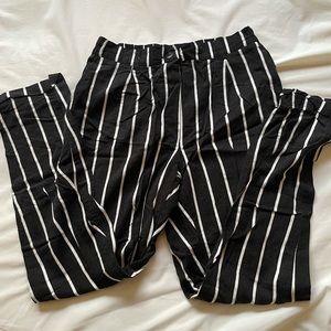 forever 21 striped pants